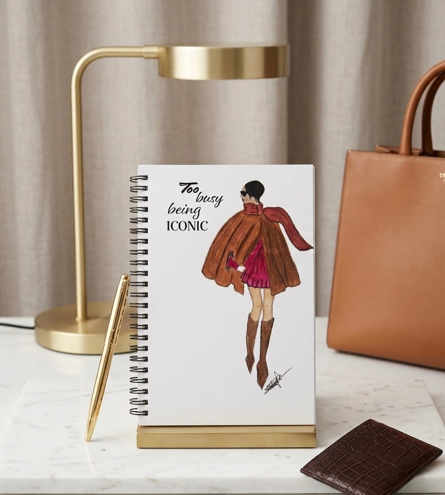 Carnet 'To busy being Iconic’